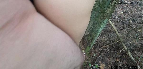  Outdoor Forest fuck with Foxy anal tail Lady 4K